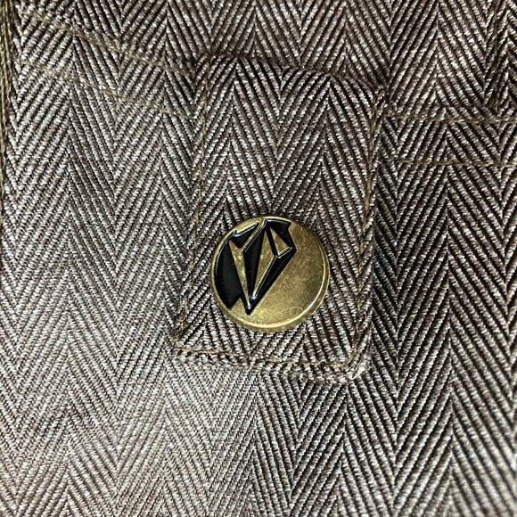 Volcom Womens Brown Tribute Parka Thermonite Snowboard Ski Long Coat Size M - Picture 10 of 16